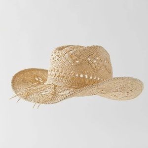 Urban Outfitters Straw Cowboy Hat